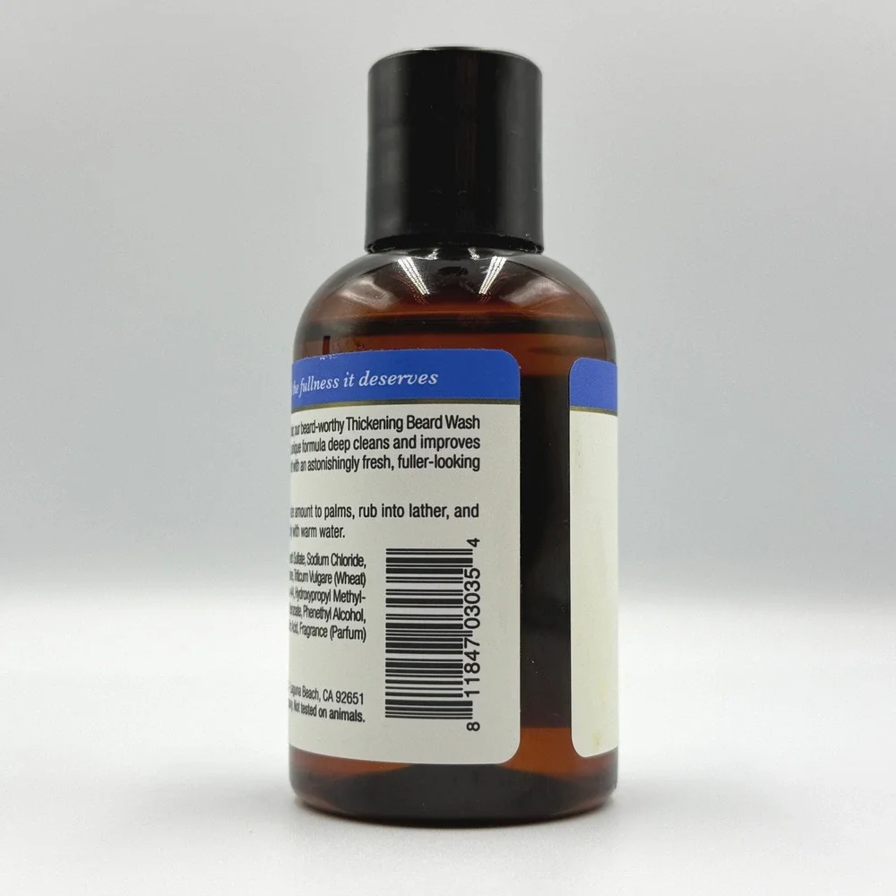 Cremo Thickening Beard Wash Mens 4oz Lot of 2 Fuller Looking Formula **NEW**